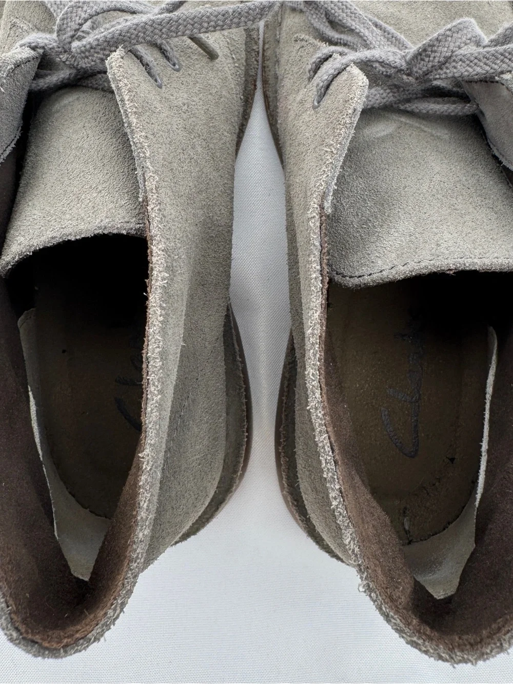 Men's Clarks Original Suede Chukka Boots - Gray